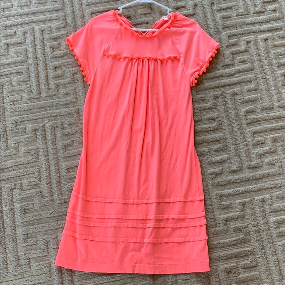 JCREW Girls Bright Coral Sundress or Coverup